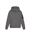 Malelions winter hoodie jongens - grijs - nylon, zak