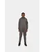 Malelions winter hoodie jongens - grijs - nylon, zak
