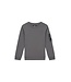 Malelions winter sweater jongens - grijs - nylon, zak