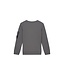 Malelions winter sweater jongens - grijs - nylon, zak