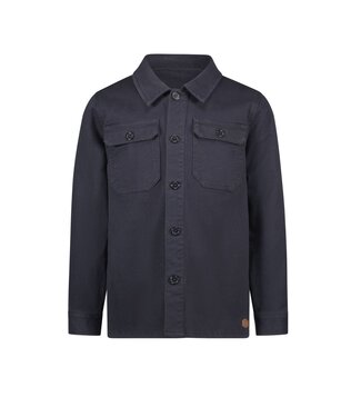Like Flo winter twill blouse jongens - navy blauw - Change