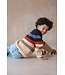 Like Flo winter sweater jongens - beige - Donin - gestreept - gebreid