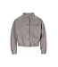 Like Flo winter blouse meisjes teens - grijs - Chilly - drukknoop - pinstripe