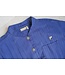 Like Flo winter blouse meisjes teens - navy blauw - Chilly - drukknoop - pinstripe