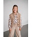 Like Flo winter spencer meisjes teens - bruin - Dayna - knoopsluiting