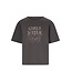 Like Flo winter slub jersey t-shirt meisjes teens - grijs - Eleah