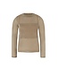 Like Flo winter velvet mesh top meisjes teens - groen - Elina - voering