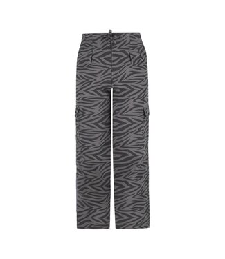 Like Flo winter twill broek meisjes teens - grijs - Fiene - zijzakken