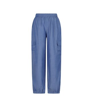 Like Flo winter parachute broek meisjes teens - blauw - Flevy - elastiek