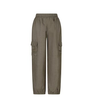 Like Flo winter parachute broek meisjes teens - groen - Flevy - elastiek