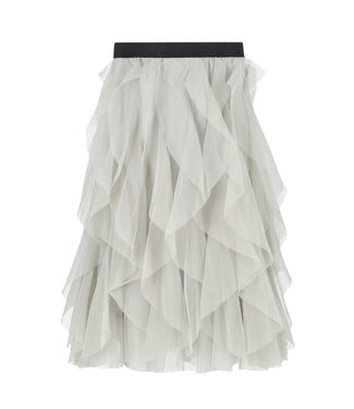 Like Flo winter mesh rok meisjes teens - grijs - Seline