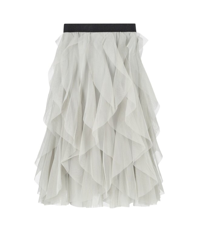 Like Flo winter mesh rok meisjes teens - grijs - Seline