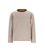Like Flo winter t-shirt jongens - bruin - Dover - gestreept/longsleeve