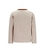 Like Flo winter t-shirt jongens - bruin - Dover - gestreept/longsleeve