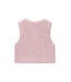 Like Flo winter gilet meisjes - roze - Diam - fur