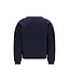 Like Flo winter sweater meisjes - navy blauw - Danee - print