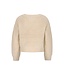 Like Flo winter sweater meisjes - beige - Djuna - gebreid