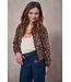 Like Flo winter vest meisjes - bruin - Diala - ritssluiting