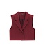 Like Flo winter gilet meisjes - rood - Demi