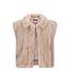 Like Flo winter bodywarmer meisjes - beige - Dorley - fur