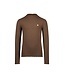 Like Flo winter t-shirt meisjes - bruin - Eef - rib - col