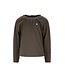 Like Flo winter jersey blouse meisjes - bruin - Eli - jacquard
