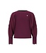 Like Flo winter top meisjes - rood - Eloise - rib - ballonmouwen