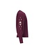 Like Flo winter top meisjes - rood - Eloise - rib - ballonmouwen