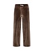 Like Flo winter velvet wide leg broek meisjes - bruin - Fem