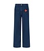 Like Flo winter wide leg jeansbroek meisjes - blauw - Fabiana