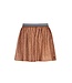 Like Flo winter rok meisjes - bruin/rood - Holly - metallic