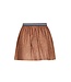 Like Flo winter rok meisjes - bruin/rood - Holly - metallic