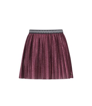 Like Flo winter plisse rok meisjes - rood - Solly - glitter