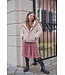 Like Flo winter mesh midi jurk meisjes - roze - Mae - AOP