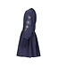 Like Flo winter jurk meisjes - navy blauw - Maya - geweven - ballonmouwen - rib
