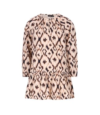 Like Flo winter jurk meisjes - beige/bruin - Meau