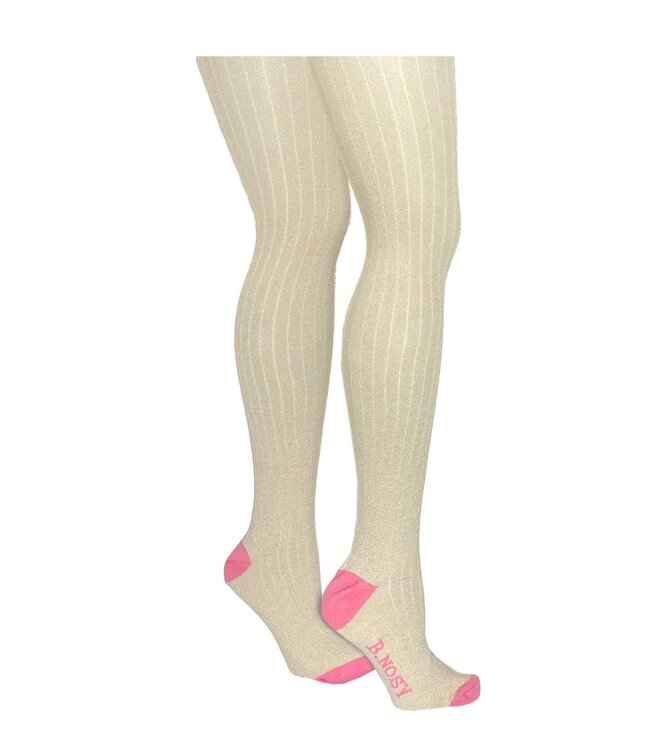 B.Nosy winter maillot meisjes - ecru - Mia - glitter