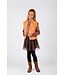 B.Nosy winter gilet meisjes - oranje - Georgie - teddy