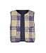 B.Nosy winter gilet meisjes - blauw - Gina - geruit