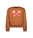 B.Nosy winter sweater meisjes - bruin - Sue