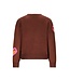 B.Nosy winter sweater meisjes - bruin -Khloe - gebreid, jacquard