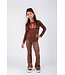 B.Nosy winter t-shirt meisjes - bruin - Tiara - longsleeve