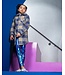 B.Nosy winter nep leren legging meisjes - paars - Luna