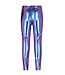 B.Nosy winter nep leren legging meisjes - paars - Luna