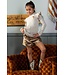 B.Nosy winter nep leren short meisjes - goud - Pam