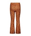 B.Nosy winter flare broek meisjes - bruin - Phoebe - luipaard
