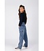 B.Nosy winter cargo jeansbroek meisjes - blauw - Patty