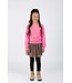 B.Nosy winter mesh rok meisjes - bruin - Rory - luipaard, laagjes met print