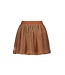 B.Nosy winter mesh rok meisjes - bruin - Rory - luipaard, laagjes met print