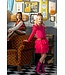 B.Nosy winter jurk meisjes - roze - Dora - laagjes mesh rok